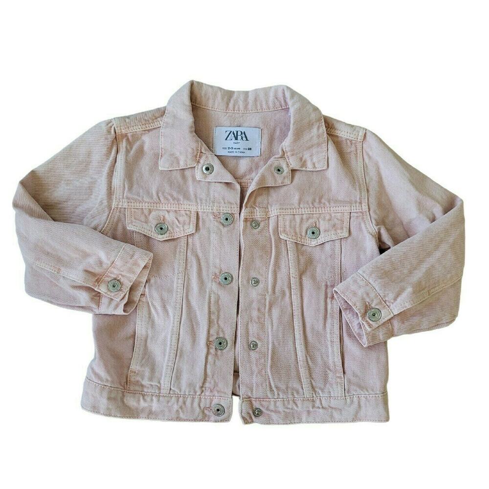 Zara Pink Denim Jacket